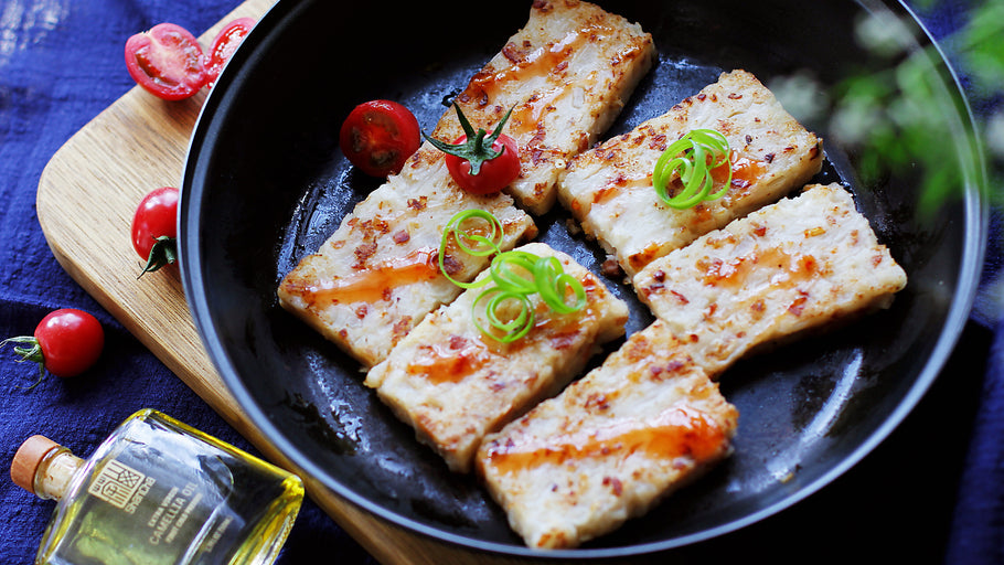 妈妈的味道   香煎腊味萝卜糕